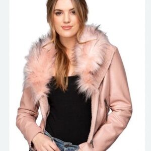 LA Coalition Vegan Leather Jacket